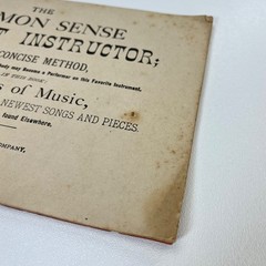 1890 The Common Sense Clarinet Instructor Music Book National Music Co Chicago