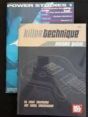 Electric Guitar Technique Book Lot – Killer Technique & Power Studies 1 Mel Bay