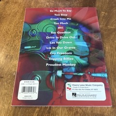 Cherry Lane Music Company Dave Matthews Band Crash Sheet Music Tab Guitar Rock
