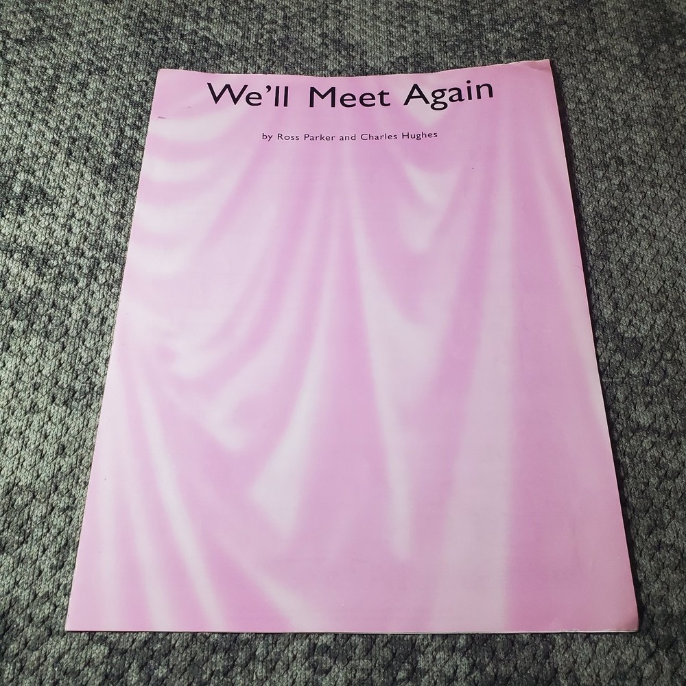 We&rsquo;ll Meet Again Sheet Music P/V/G Ross Parker Hughes Music Sales 1939