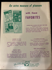 Let&rsquo;s Play Player Piano Style Honky Tonk Ragtime Witmark Songbook Vintage