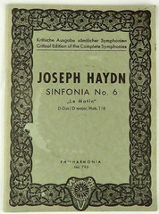 Haydn Symphony #6 D Major Hob I/6 Critical Edition Landon Philharmonia 1963