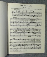Duets From Franz Lehar Operettas Book 2 (Glocken-Verlag 1953 – German Text)