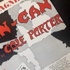 C&rsquo;est Magnifique from Can-Can Piano Voice Sheet Music by Cole Porter 1953