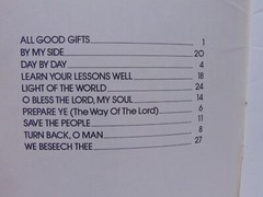 Godspell Chord Organ Selections 1971 The Herald Square Music Company