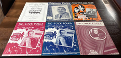 21 Vintage Polka Sheet Musics – All Complete – Some Dupes