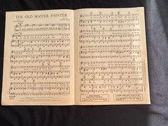 Sheet Music Lot 4 Count Every Star Sparrow In The Tree Top Old Master Painter