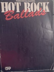 1970&rsquo;s 1980&rsquo;s Songbook Hot Rock Ballads Piano Guitar Vocal 130 Pages VG Cond.