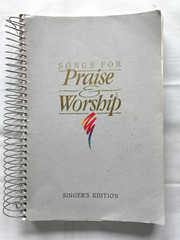 Songs for Praise and Worship Singer’s Edition, Lot 3 (Word Music 1992) Spiral PB