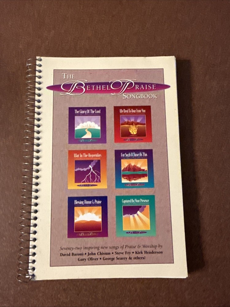 The Bethel Praise Songbook Choruses Hymns 1995 Spiral Bound