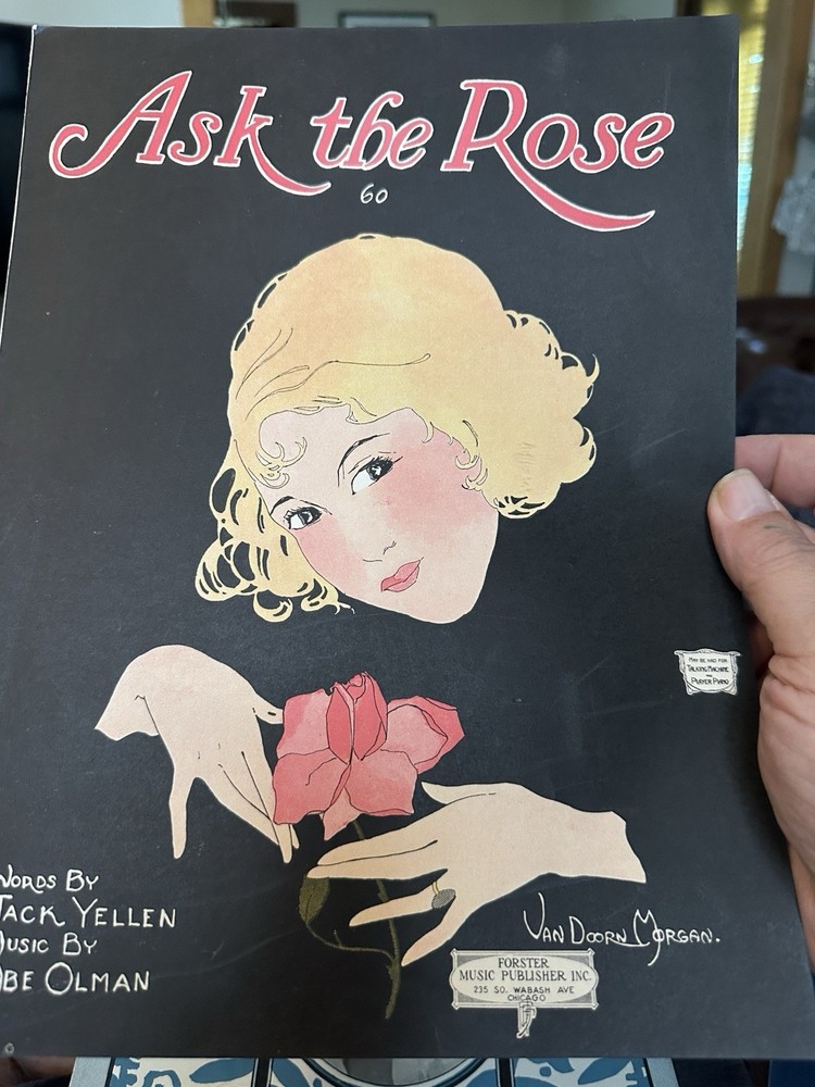 P 9×12 Vintage Sheet Music 3-pack