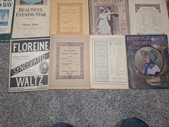 Lot of 22 Vintage Sheet Music Song Books Folio&rsquo;s Late 1800s, Early 1900s 2A