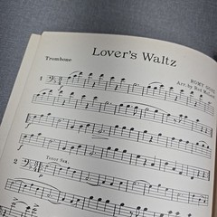 Lovers Waltz Orchestra Arrangement Includes Piano Guitar Drums Bass Trombone