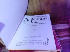 Handel&rsquo;s Messiah Christmas Choruses Solos SATB Choir Lot Lorenz 1982 Larry Pugh