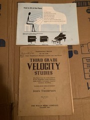 Large Lot of 34 Vintage Teaching Music & Instruction Books Piano Violin Clarinet