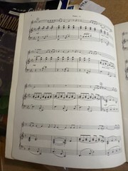 1970&rsquo;s Alto Saxophone With Piano Songbook With Pull Put Sheet! Very Good Cond