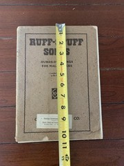 Ruff Stuff Songs Humorous Songs For Male Voices C C Birchard & Co