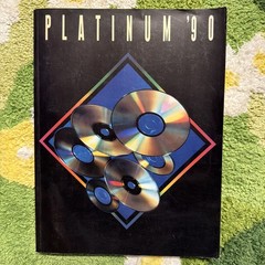 Vintage PLATINUM 90 Songbook Warner Bros Pop/Rock Sheet Music RARE 1990 Tabs VG+