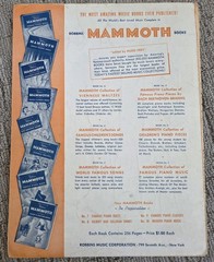 Vintage 1930s 1940s Sheet Music Robbins Music Corporation New York Mix Lot Of 8