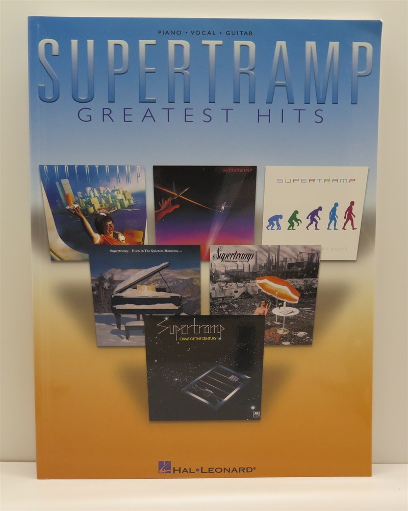 Supertramp « Greatest Hits » piano-vocal-guitar songbook