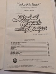 Andre Crouch And The Disciples Lot Of 3 Music Books Sheet Music, Multiple Songs