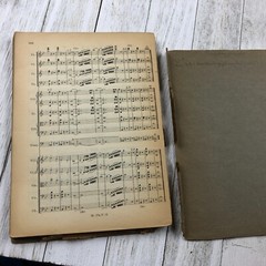 1920s Philharmonia Symphonie I Haydn Schumann Book Antique LOT No.31 115 AS IS