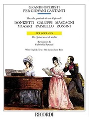Great Opera Composers for Young Singers Soprano Piano Vocal Sheet Music Book