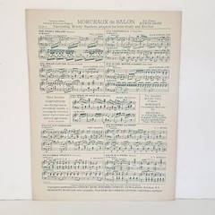 Antique 1924 Hymn To The Sun Sheet Music by N Rimsky Korsakoff from Le Coq D&rsquo;or