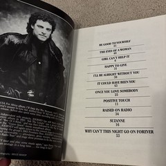 Journey Raised On Radio Sheet Music Songbook Steve Perry Neal Schon 1986