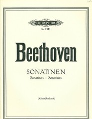 Beethoven Sonatinen EDITION PETERS No 1231 Piano Sheet Music Sonatas