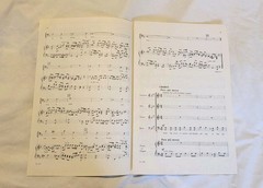 WITH THE VOICE OF PRAISE Sheet Music 1966 Choral Mixed Voices Piano Religious