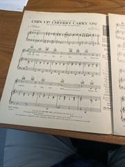 BABES ON BROADWAY Sheet Music « Chin Up! Cheerio! » Judy Garland Mickey Rooney