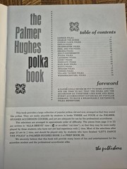 THE PALMER-HUGHES POLKA BOOK FOR THE ACCORDION, Alfred Music 1963