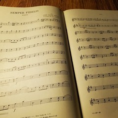Famous Marches Trumpet Sheet Music 1950 Hansen P/V