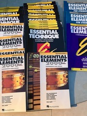 Essential Elements 2000 method books excellent for beginners bulk lot 122 books