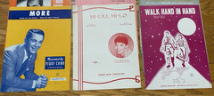 Vintage 1950&rsquo;s Memories Are Made Of This Yellow Bird Till Sheet Music Lot 16