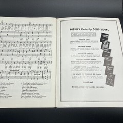Les Paul And Mary Ford Song Folio Sheet Music Book 1951 Piano, Guitar, Vocal