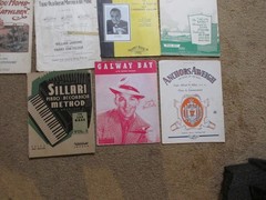 lot of 23 antique sheet music songs