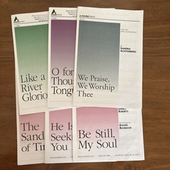 SOUNDFORTH LORENZ SSA SATB Set of 6 Music Sheets Piano Accompaniment a cappella