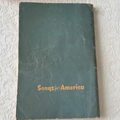 Robbins Music Songs for America Song Book Spiritual Piano Voice