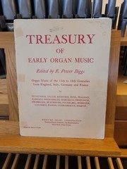 * ed E Power Biggs: Treasury of Early Organ Music; organ (Mercury)