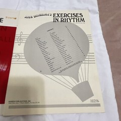 PIANO JOHN BRIMHALL EXERCISES IN RHYTHM INCLUDES ORIGINAL (33 record red new)