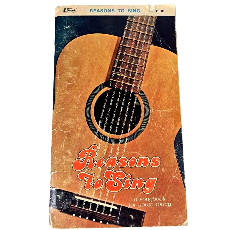 Reasons To Sing Youth Songbook Piano Lillenas Christian Music Songs 1971 Vintage
