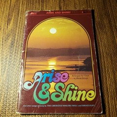 Arise & Shine Vocal Selections Choir Vocal Group Lillenas 1979