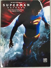 Superman Returns Big Note Piano Edition Arranged by Carol Matz 32 Pages Color
