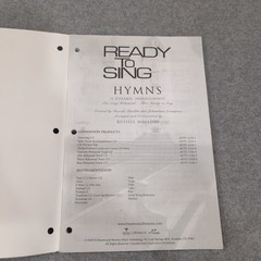 Ready to Sing Hymns SATB Choral Music Book Russell Mauldin 45757-1319-7