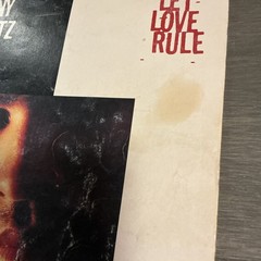 Lenny Kravitz, Let Love Rule, Songbook, 1990 Fair Condition No Poster