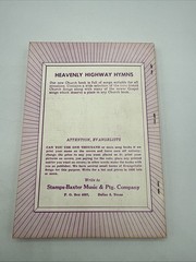 Vintage 1959 “Golden Chimes” Stamps-Baxter Hymnal Song Book Shape Note