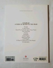 Coldplay A Rush of Blood to the Head Piano Vocal Guitar Chords Sheet Music Book