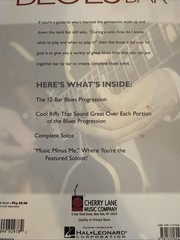 Blues By The Bar Blues Guitar Riffs Book with CD Chris Hunt Cherry Lane Music